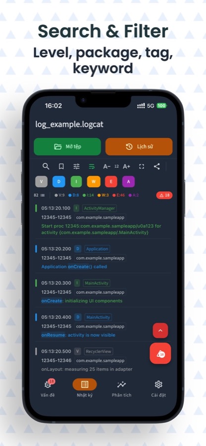 LogCat Analyzer screenshot 3